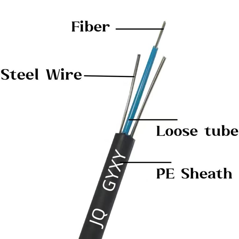 Claron 2-Core Fiber Optic Cable